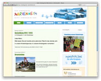 Webseite Kindergarten Marienheim