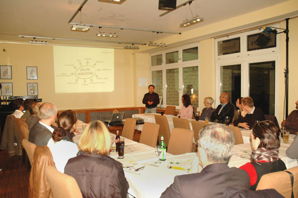 Adnobis Vortrag "Einblick in erfolgreiche Internetwerbung" im Espresso Forum in Ingolstadt